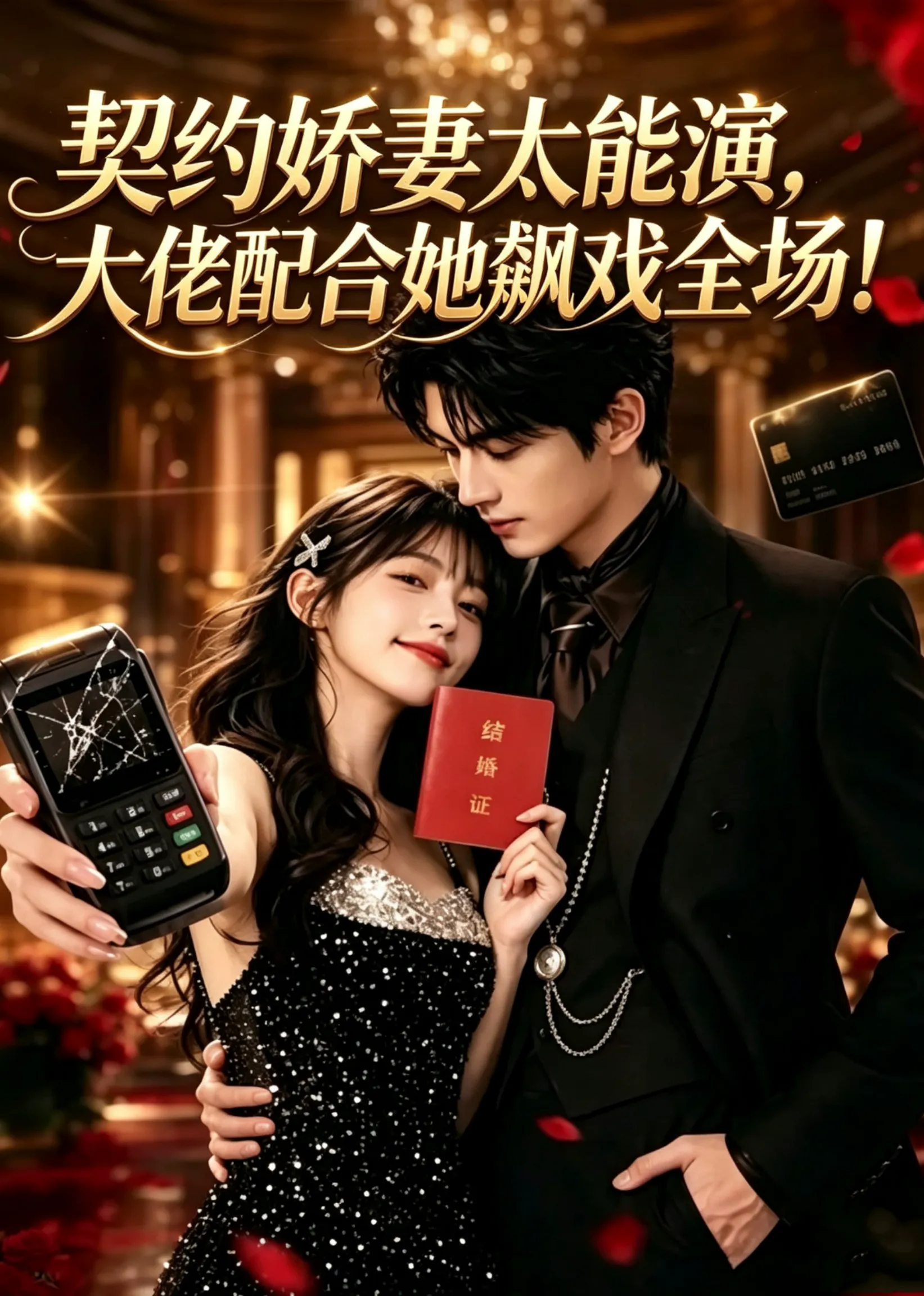 契约娇妻太能演,大佬配合她飙戏全场
