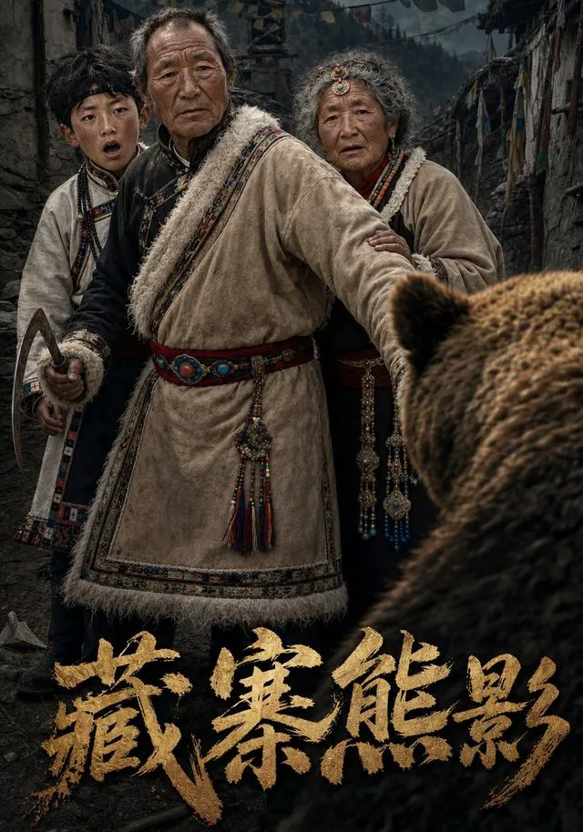 藏寨熊影