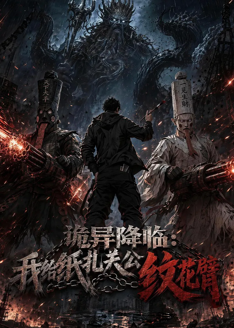 诡异降临:我给纸扎关公纹花臂
