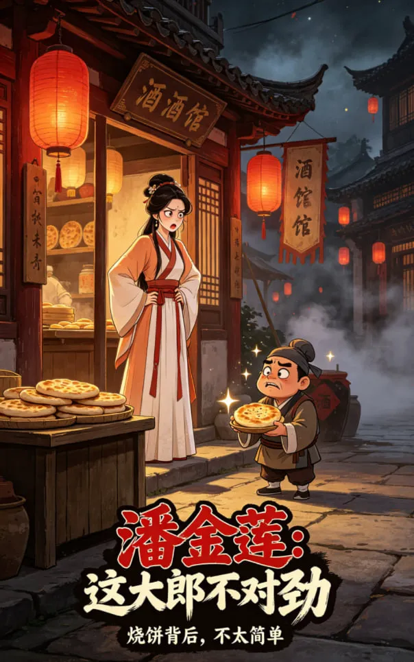 潘金莲:这大郎不对劲
