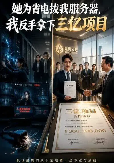 她为省电拔我服务器,我反手拿下三亿项目