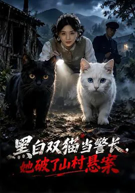 黑白双猫当警长,她破了山村悬案