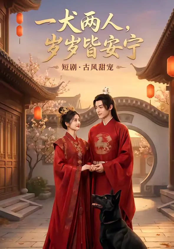一犬两人,岁岁皆安宁