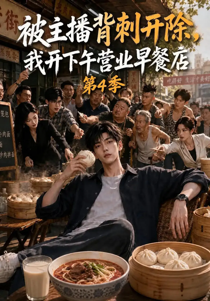被主播背刺开除,我开下午营业早餐店第4季