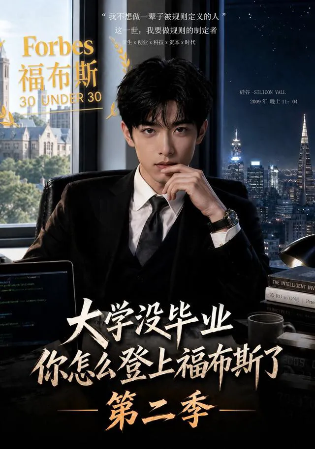 大学没毕业,你怎么登上福布斯了第二季