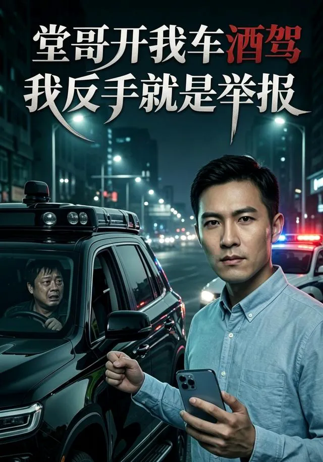 堂哥开我车酒驾:我反手就是举报