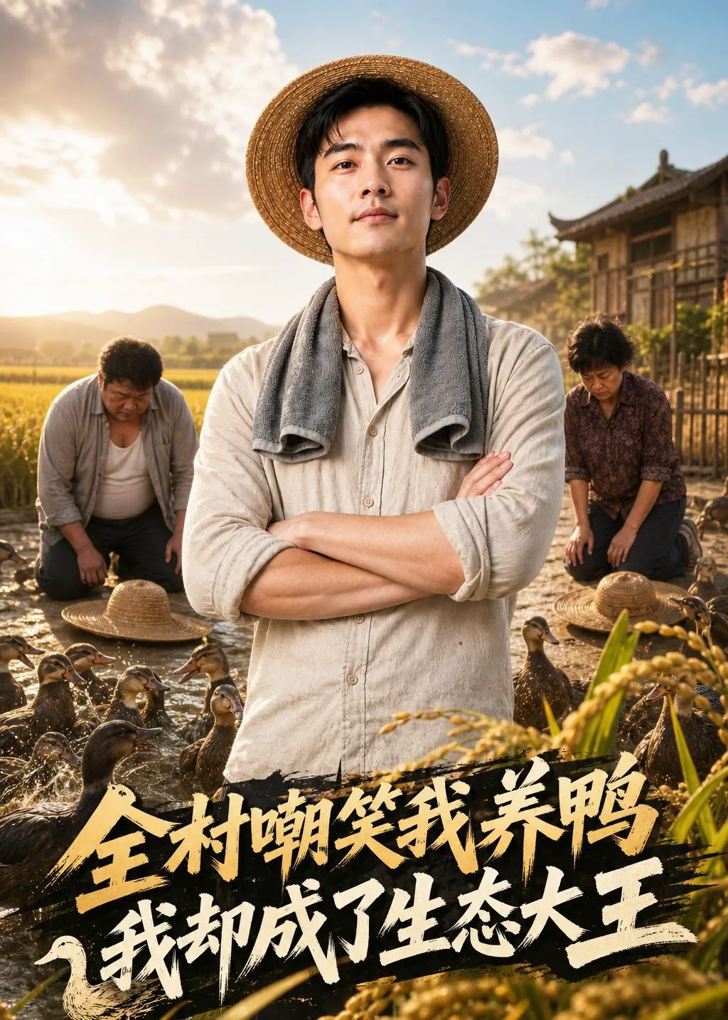 全村嘲笑我养鸭,我却成了生态大王