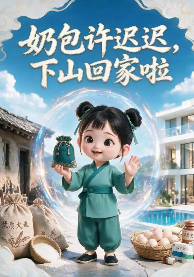 奶包许迟迟,下山回家啦