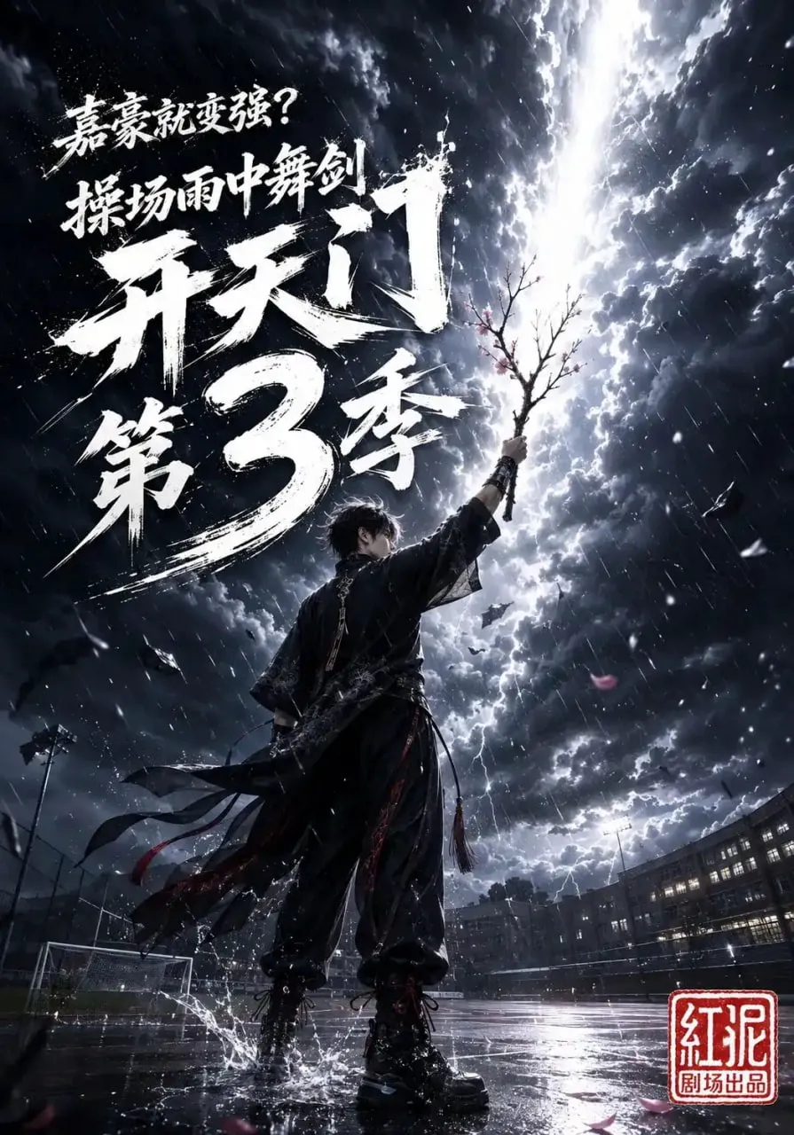 嘉豪就变强?操场雨中舞剑开天门第3季