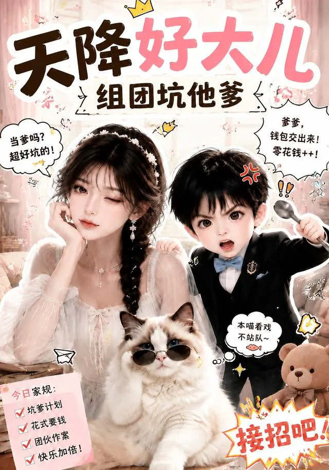天降好大儿,组团坑他爹
