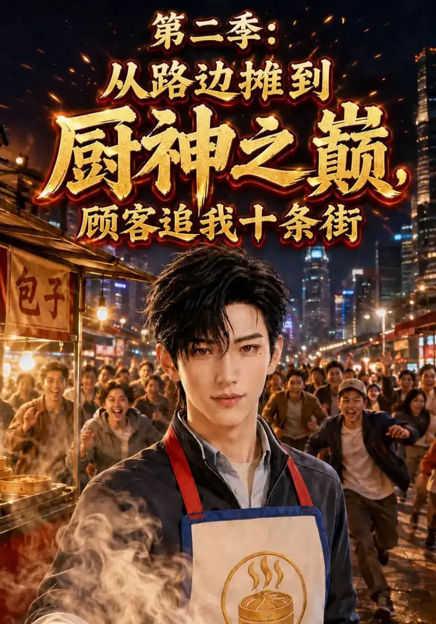 第二季从路边摊到厨神之巅,顾客追我十条街