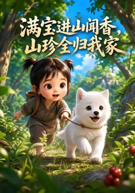 满宝进山闻香,山珍全归我家