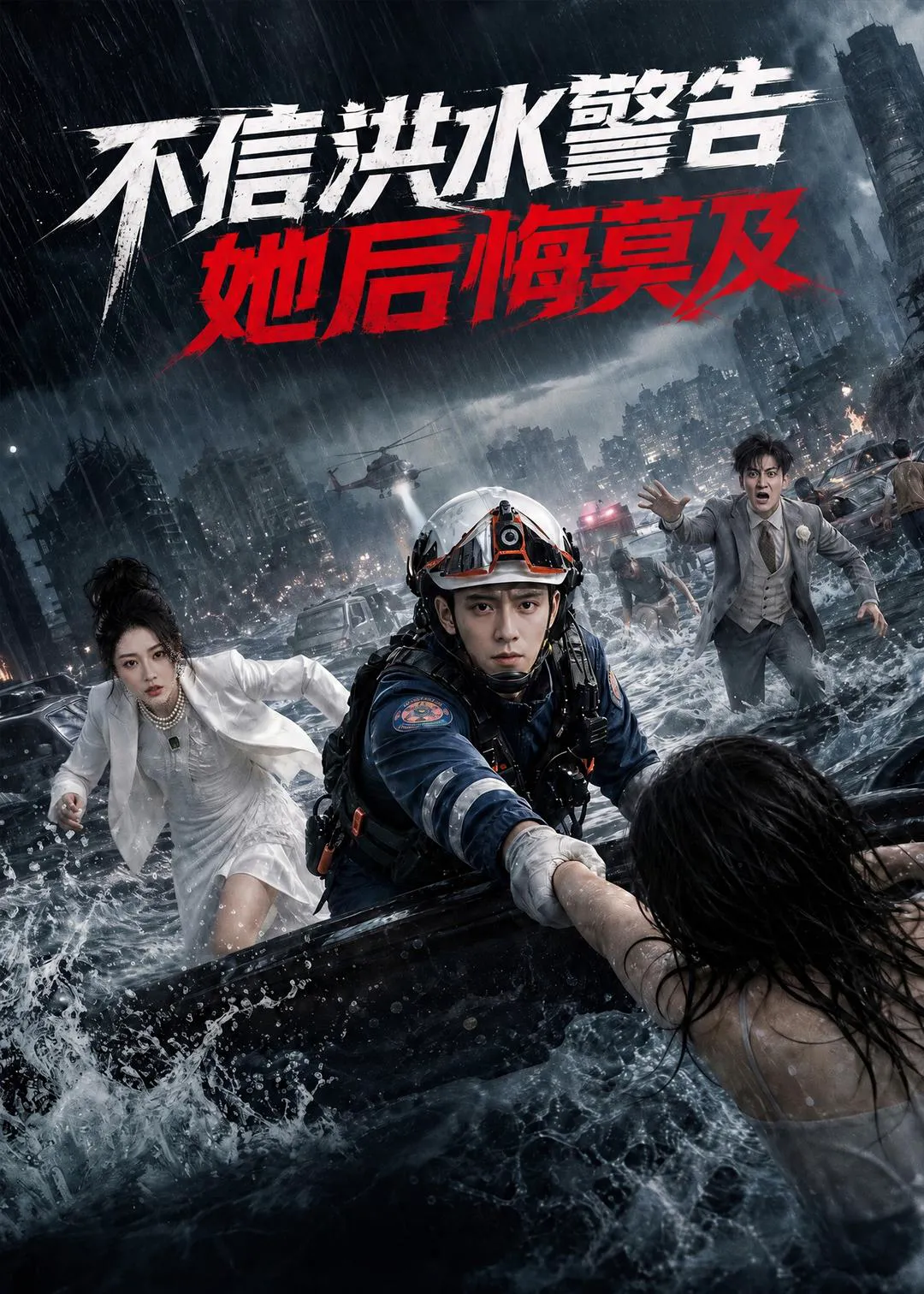 不信洪水警告,她后悔莫及