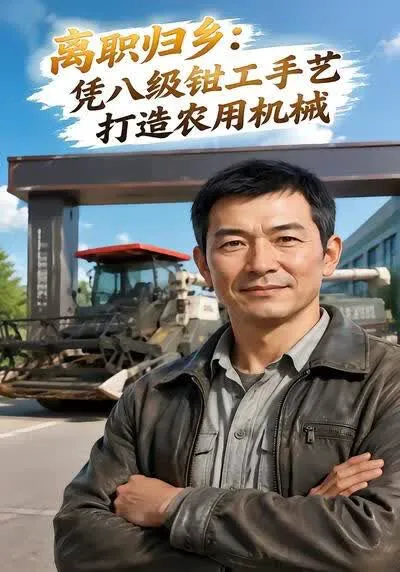 离职归乡:凭八级钳工手艺打造农用机械