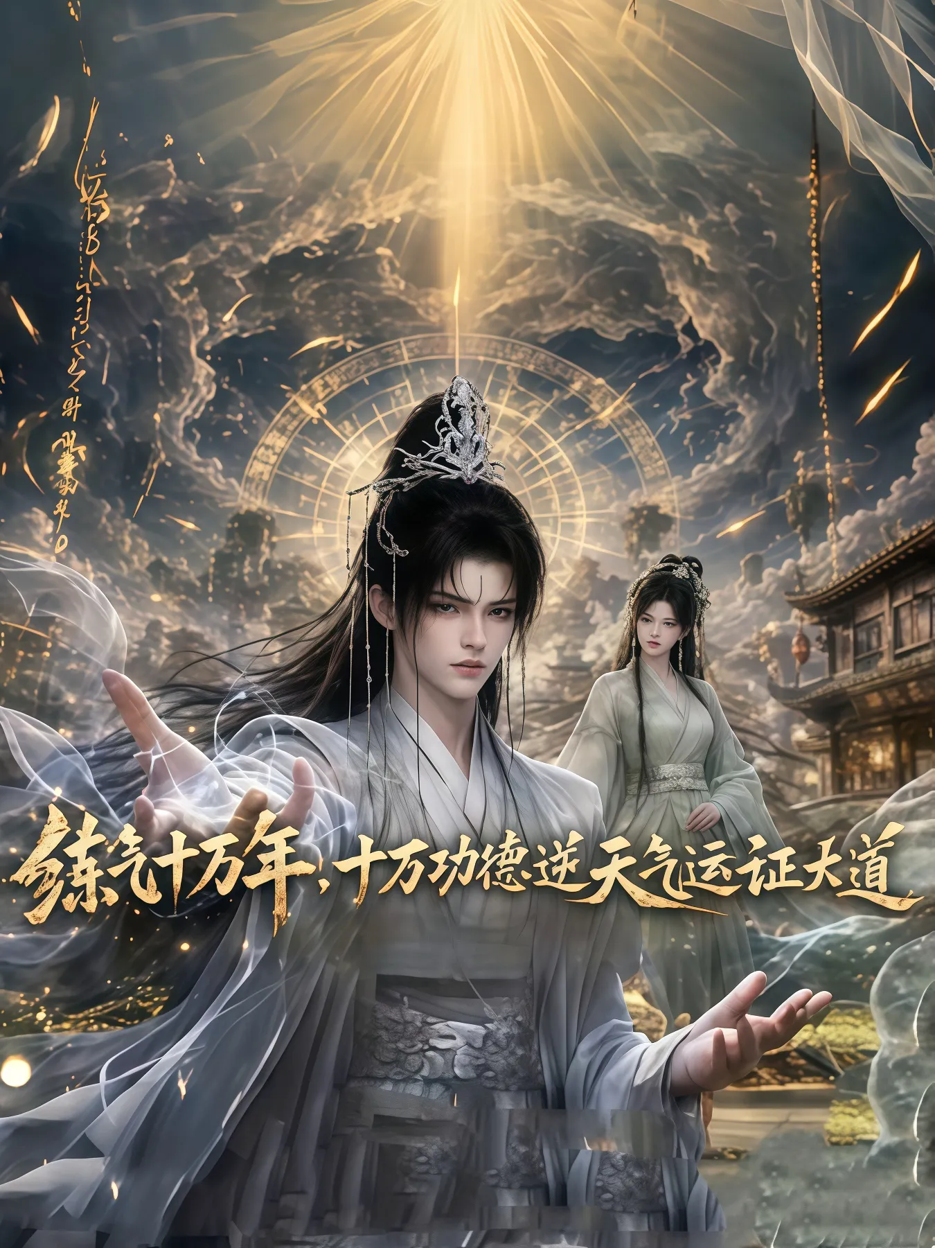 炼气十万年,十万功德逆天气运证大道