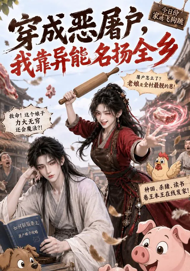 穿成恶屠户,我靠异能名扬全乡