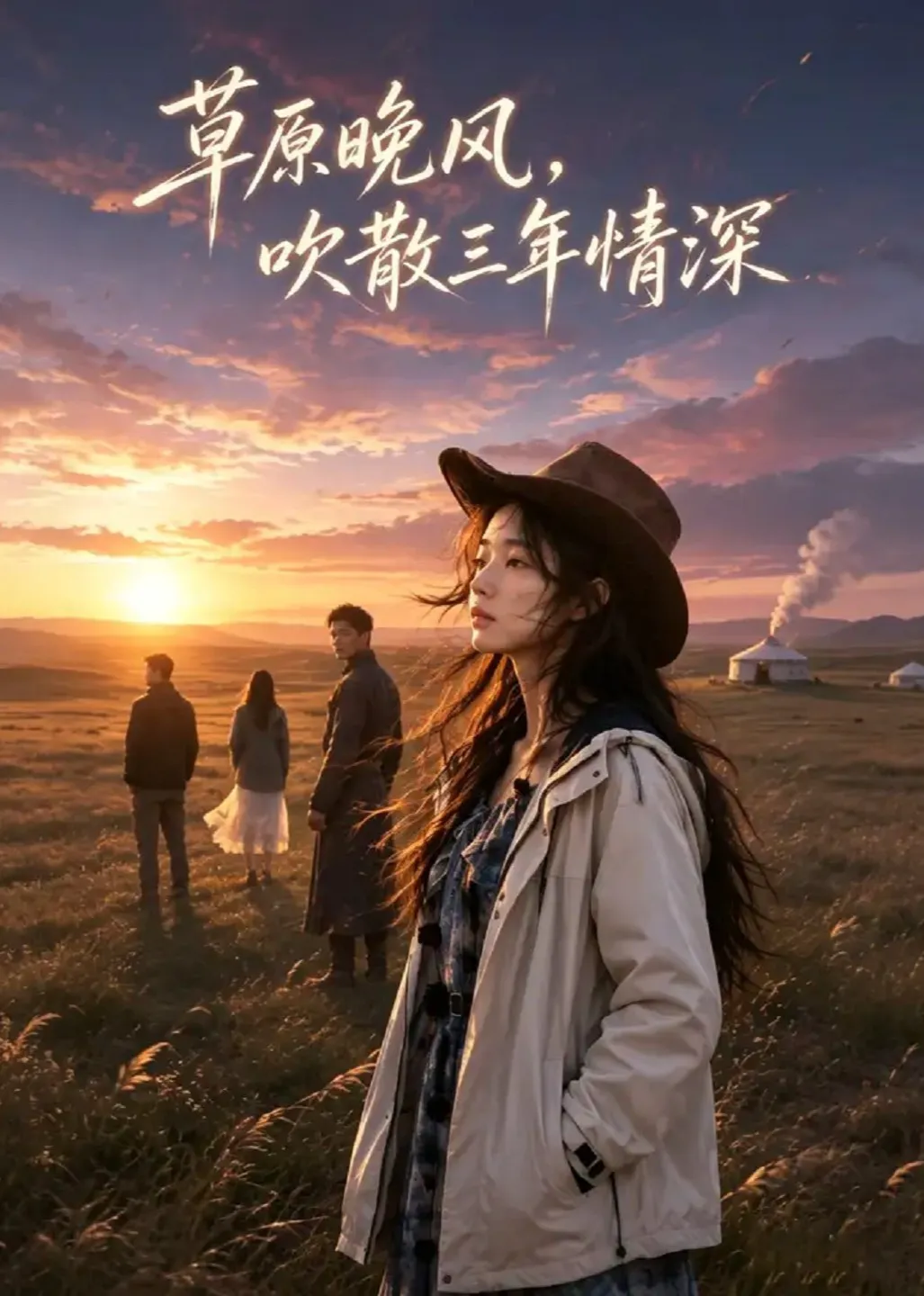 草原晚风,吹散三年情深