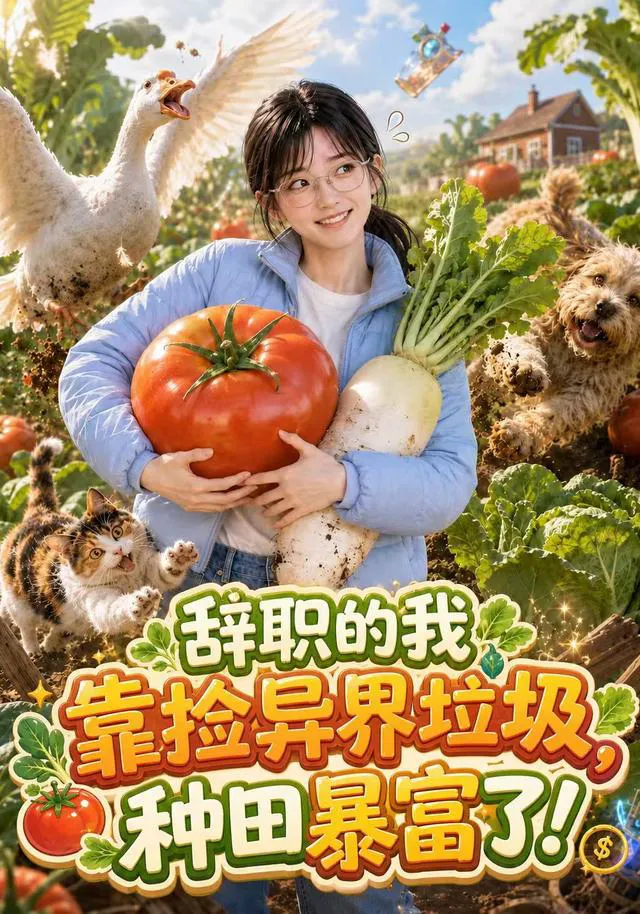 辞职的我靠捡异界垃圾,种田暴富了