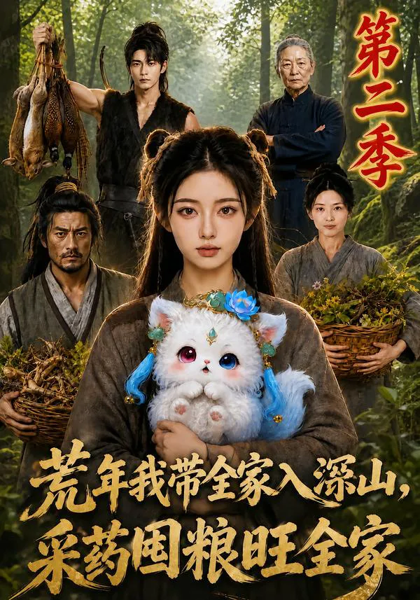 荒年我带全家入深山,采药囤粮旺全家第二季