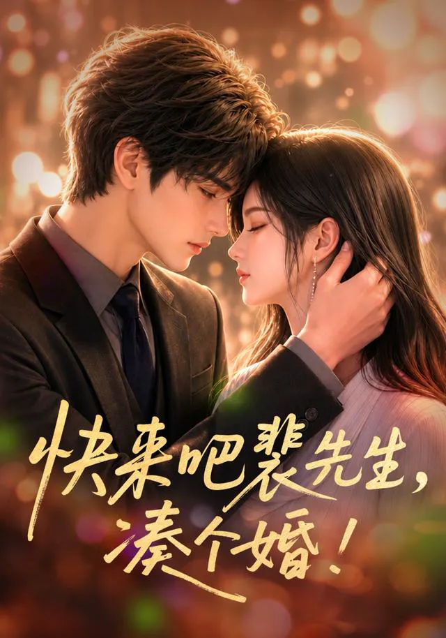 快来吧裴先生,凑个婚