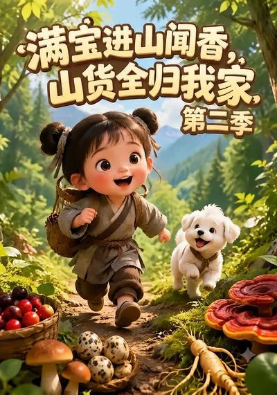 满宝进山闻香,山货全归我家