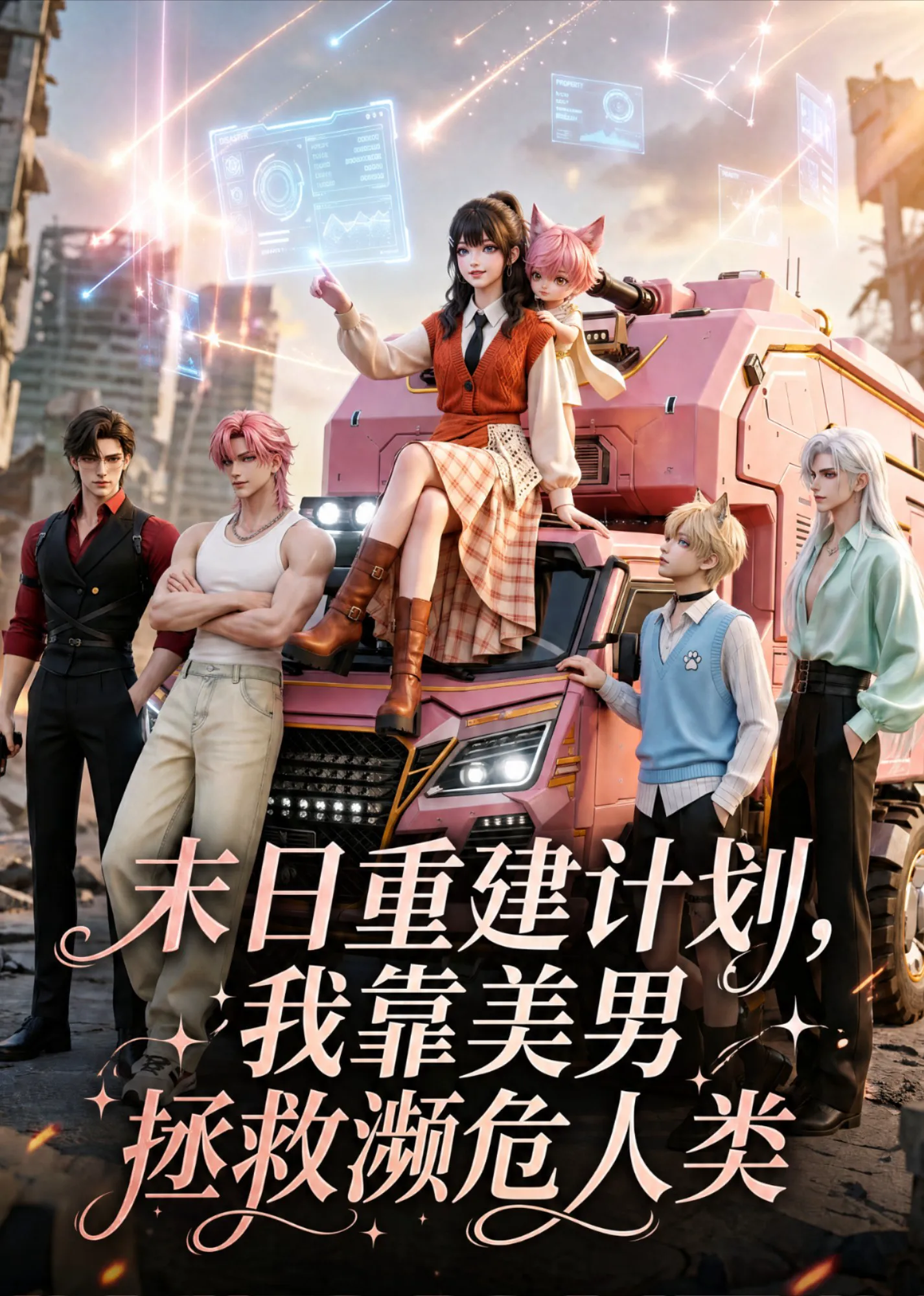 末日重建计划,我靠美男拯救濒危人类