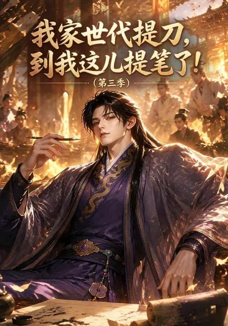 我家世代提刀,到我这儿提笔了