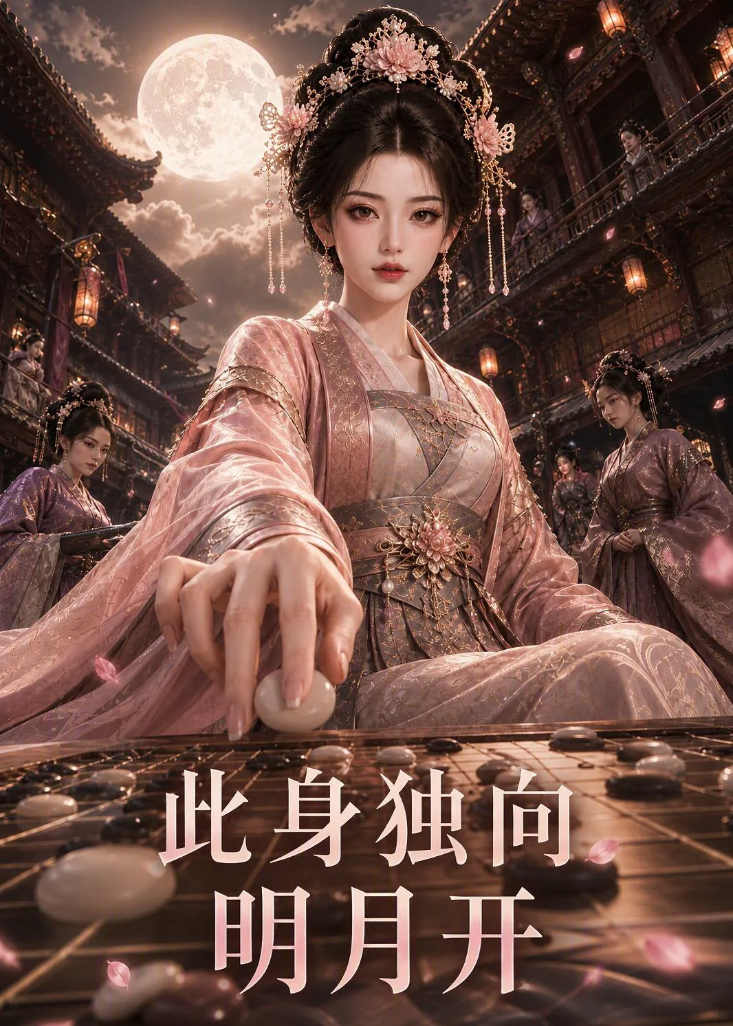 此身独向明月开