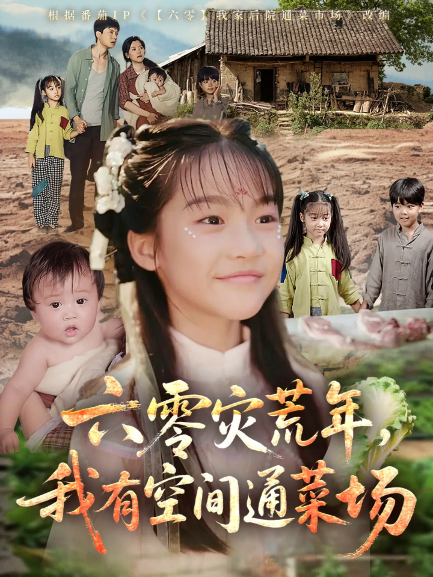 六零灾荒年,我有空间通菜场