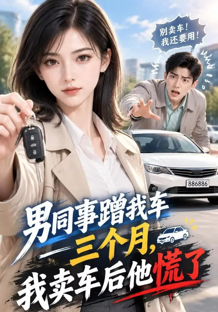男同事蹭我车三个月,我卖车后他慌了