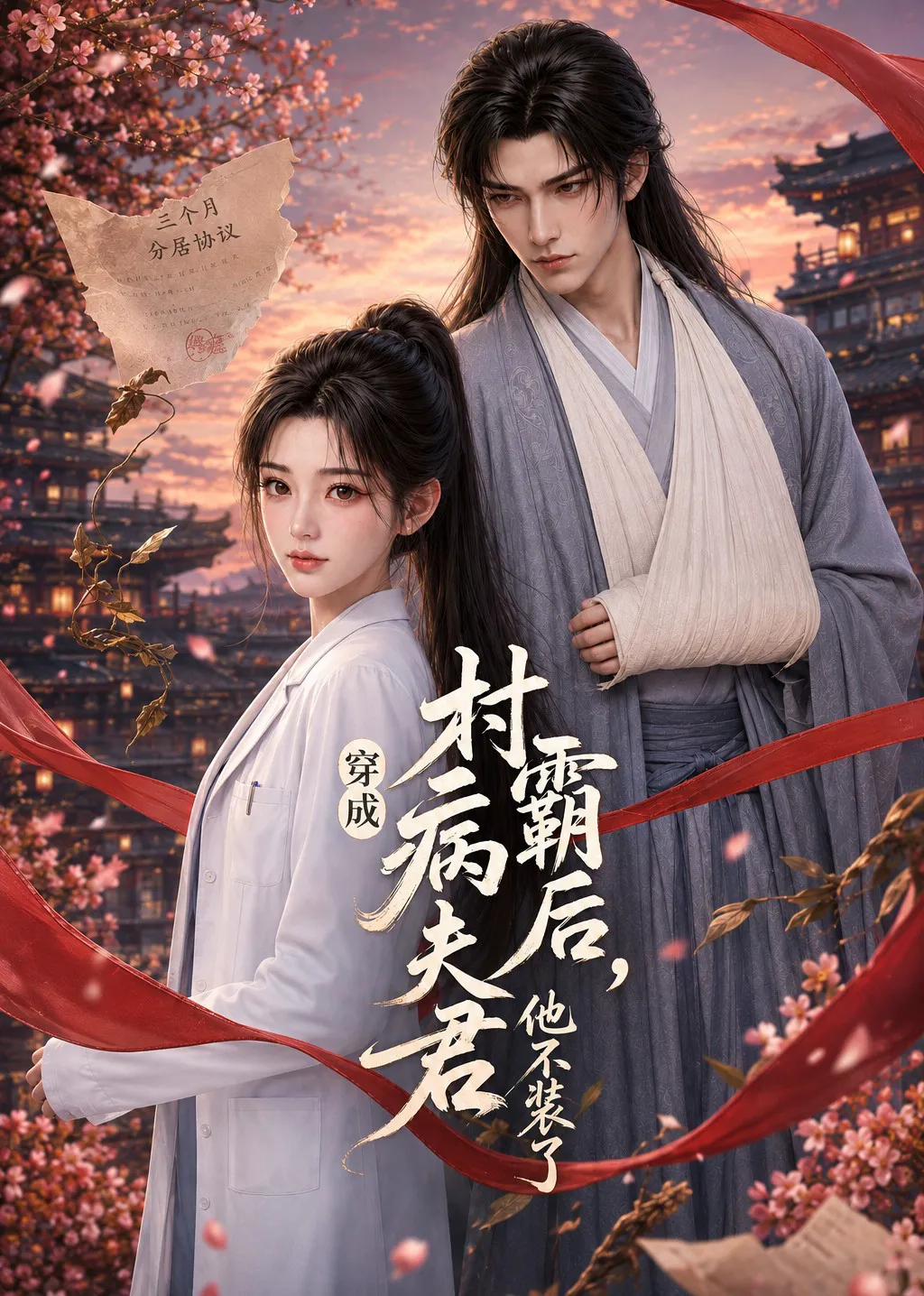 穿成村霸后,病夫君他不装了