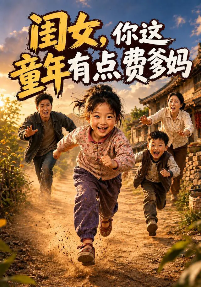 闺女,你这童年有点费爹妈