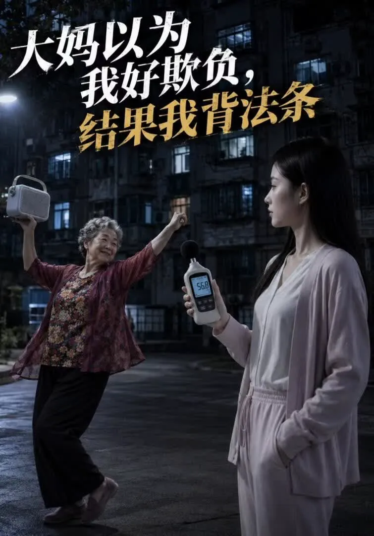 大妈以为我好欺负,结果我背法条