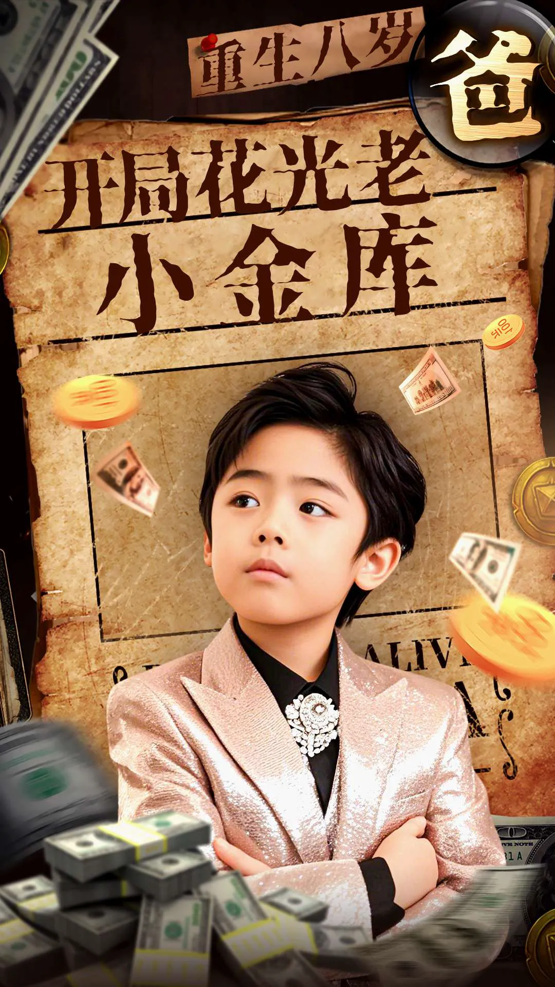 重生八岁,开局花光老爸小金库