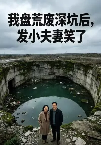 我盘荒废深坑后,发小夫妻笑了
