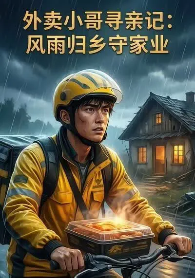 外卖小哥寻亲记:风雨归乡守家业