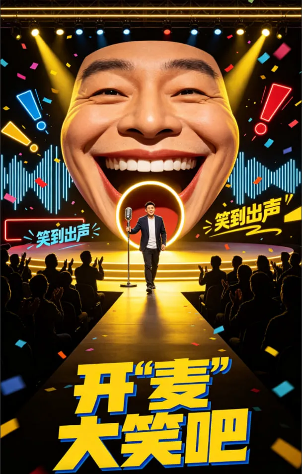 开“麦”大笑吧