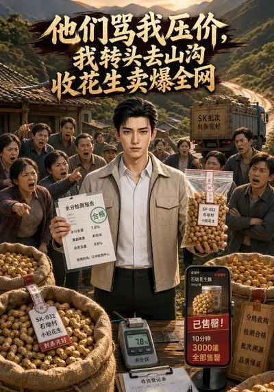 他们骂我压价,我转头去山沟收花生卖爆全网