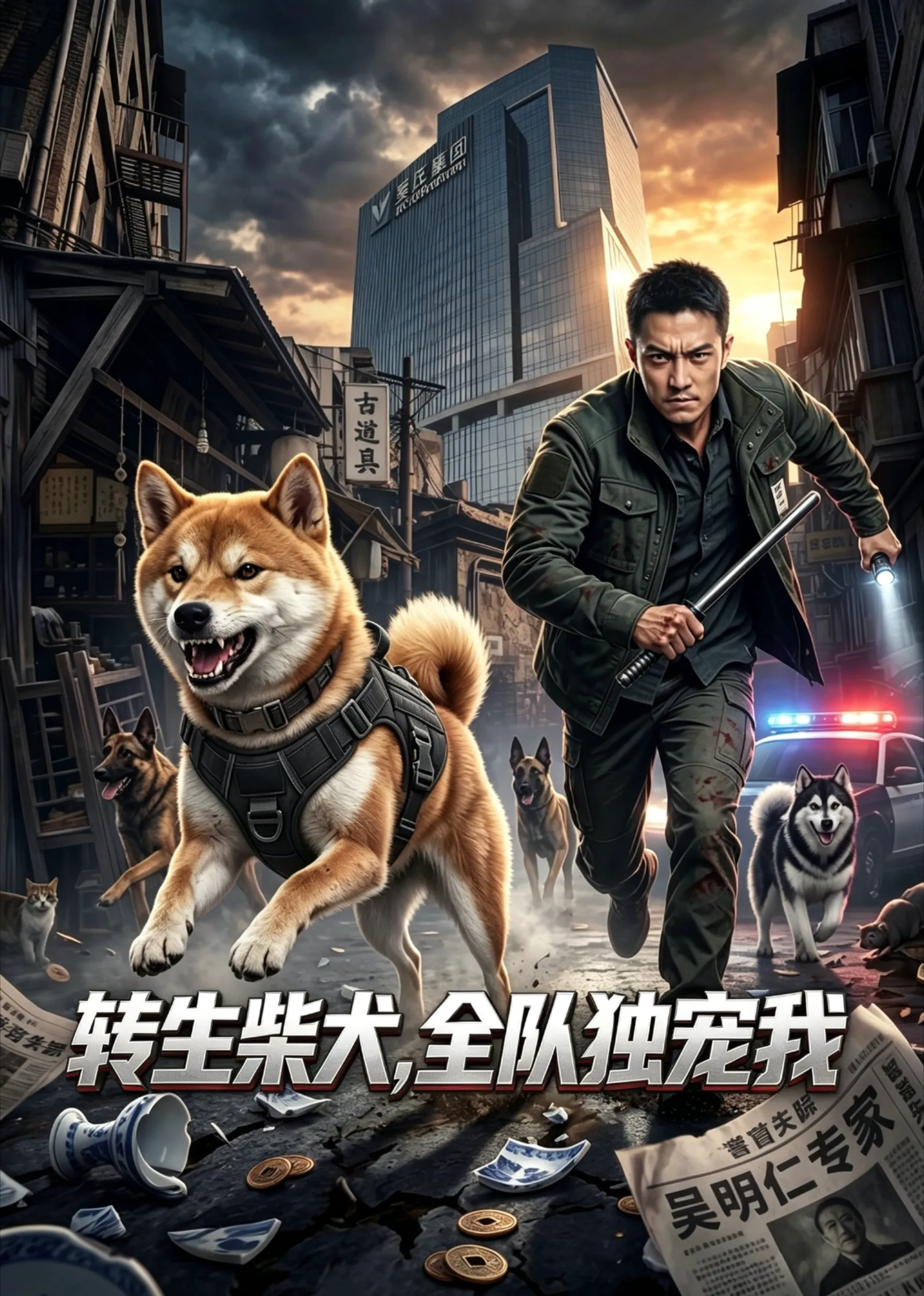转生柴犬,全队独宠我