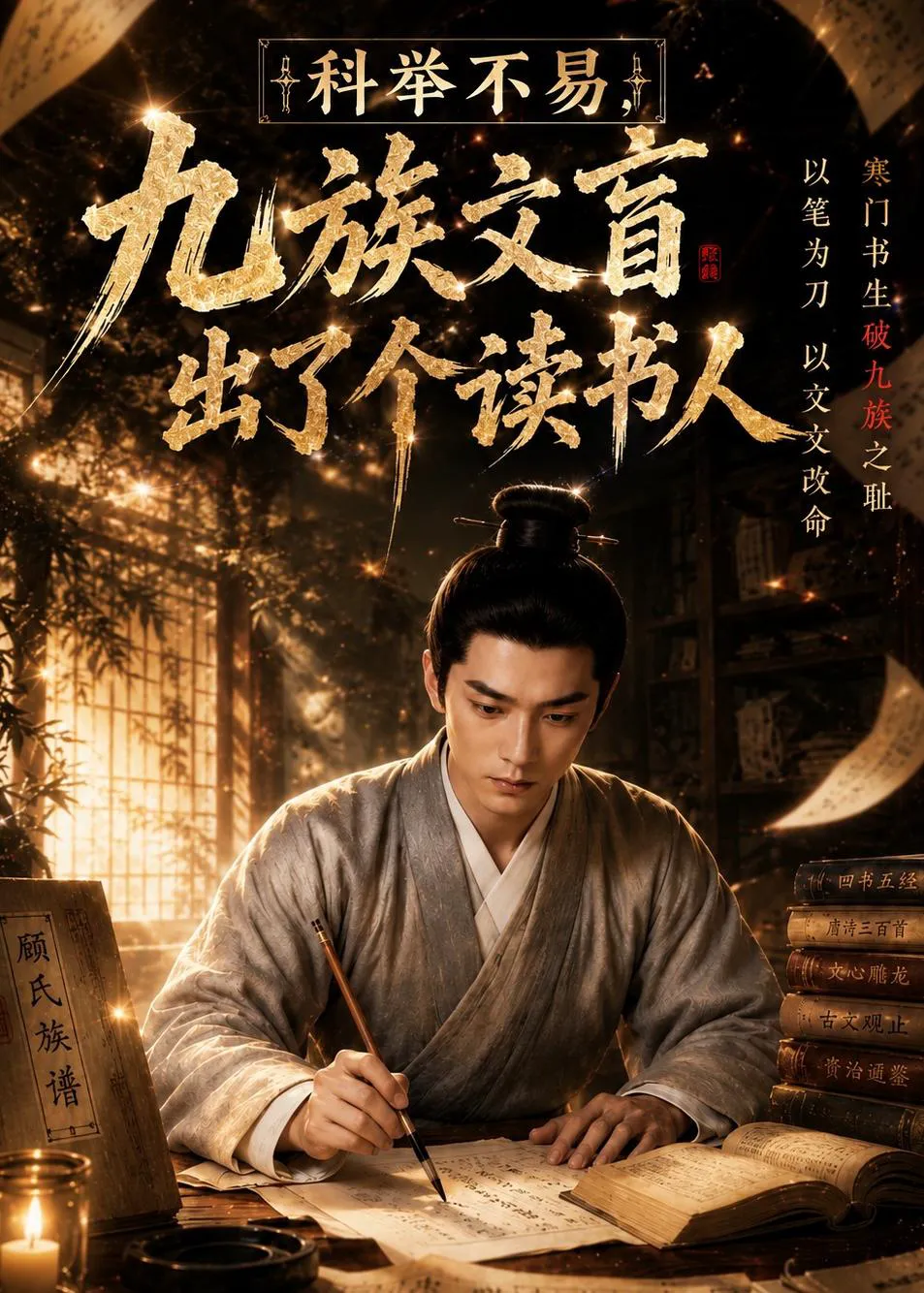 科举不易,九族文盲出了个读书人第一季