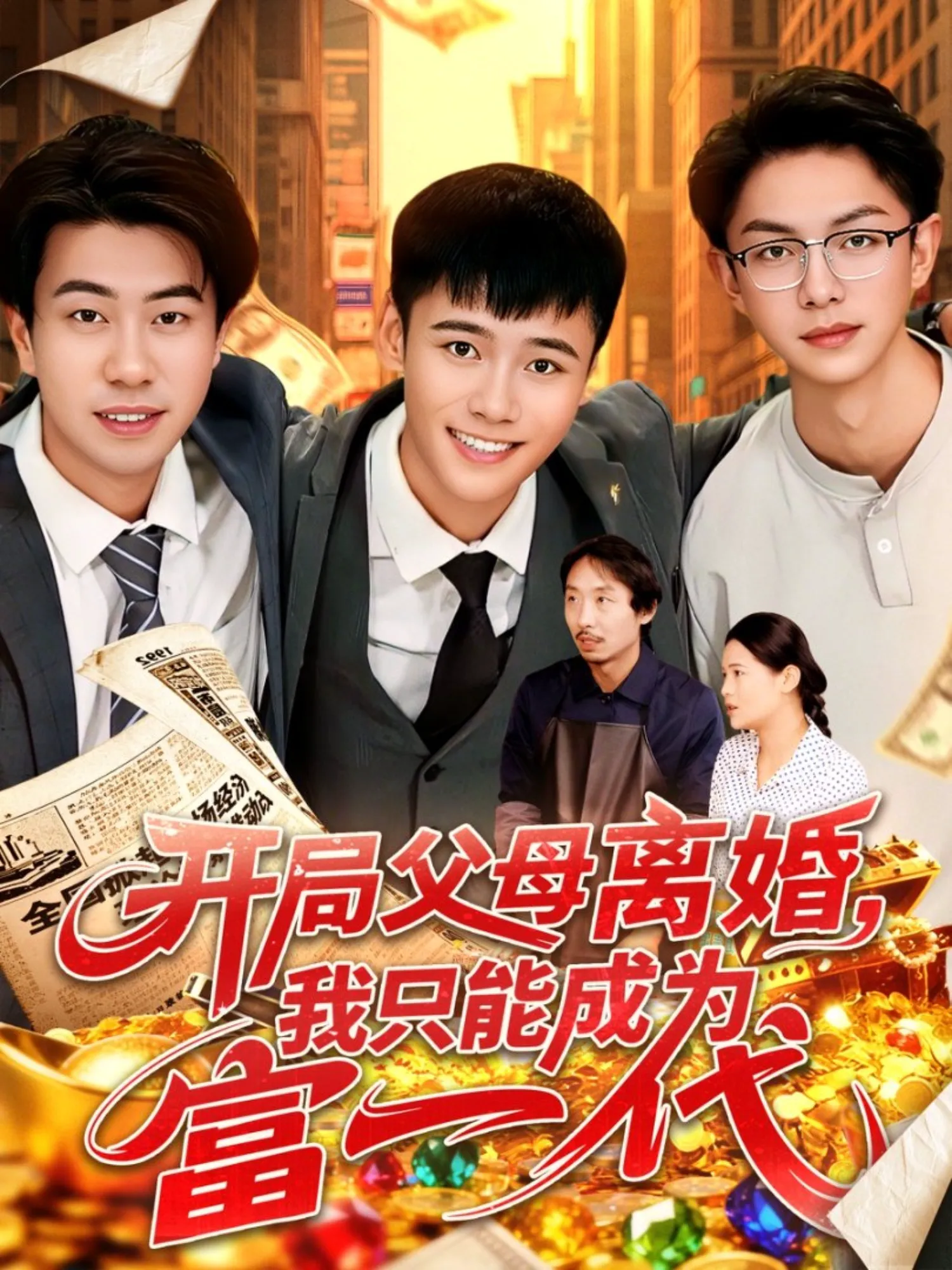 开局父母离婚,我只能成为富一代