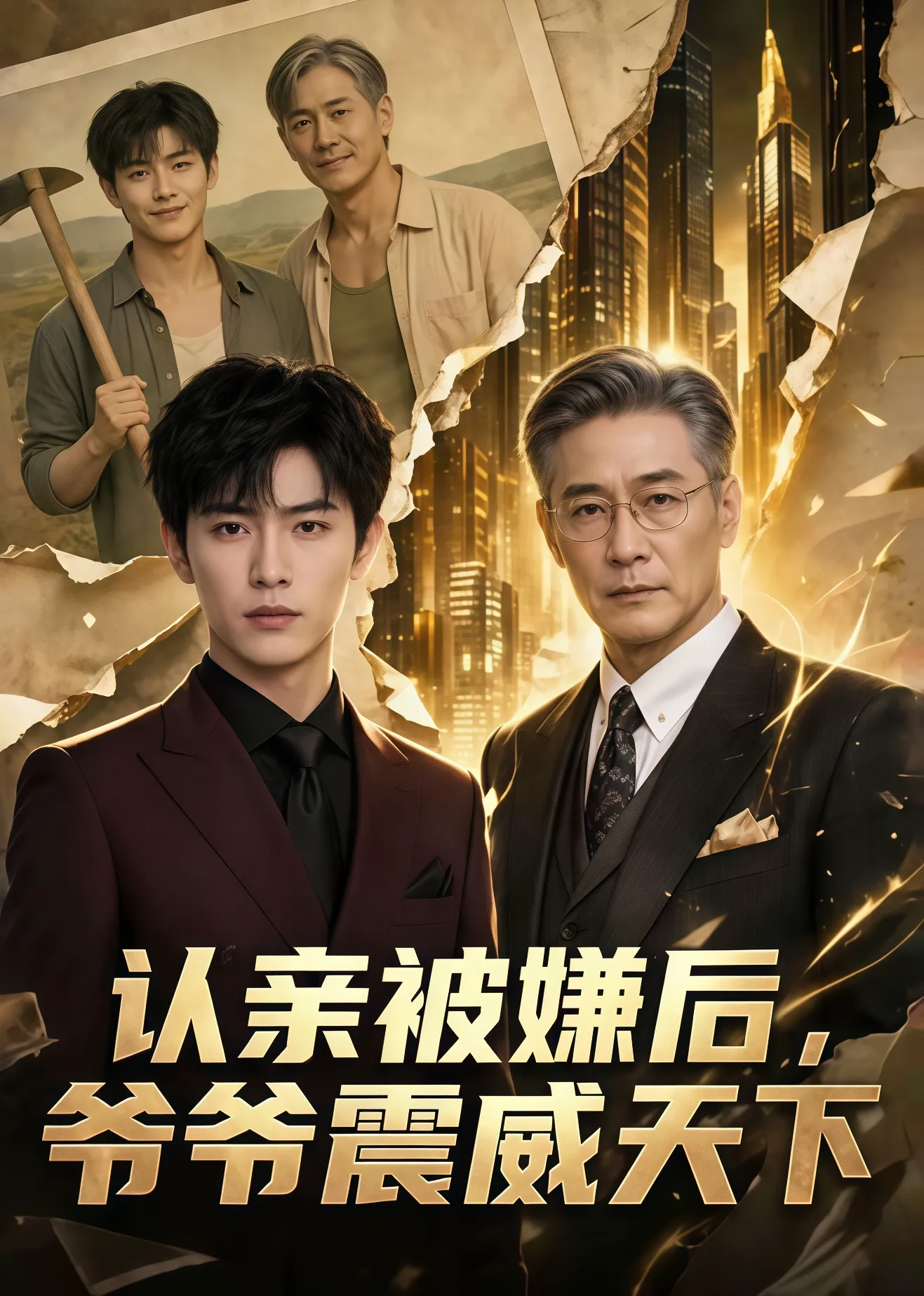 认亲被嫌后,爷爷威震天下