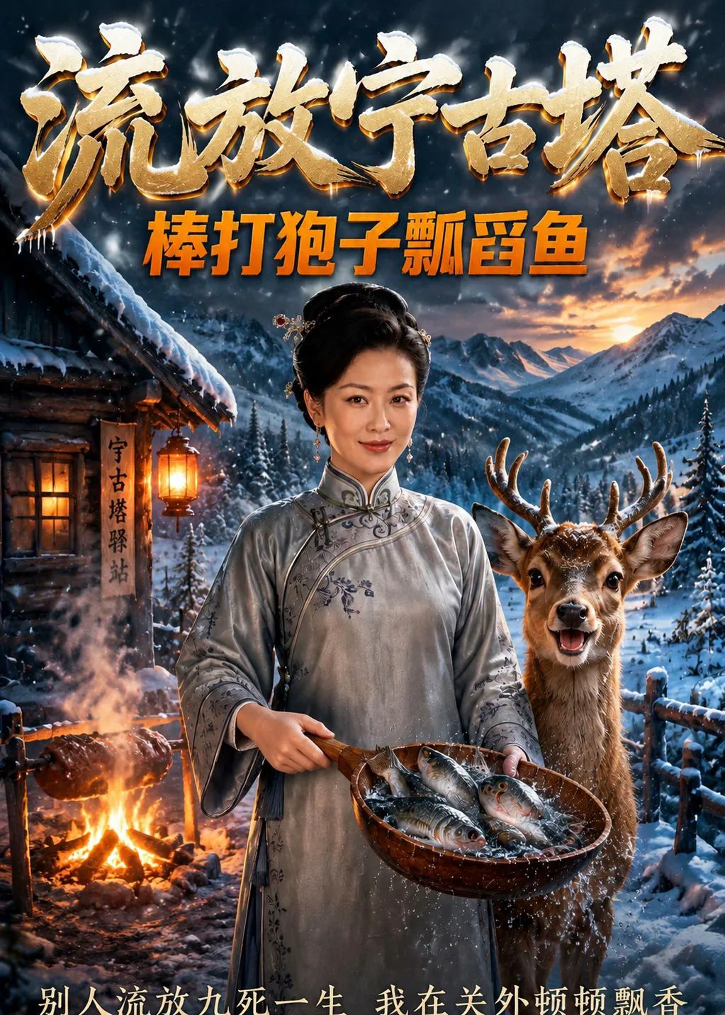 流放宁古塔:棒打狍子瓢舀鱼